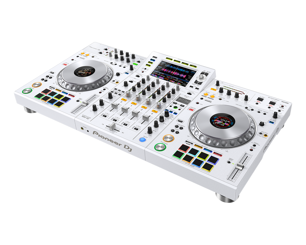 Controlador DJ 4 Canales Profesional Para Serato Pioneer XDJ XZ Blanco