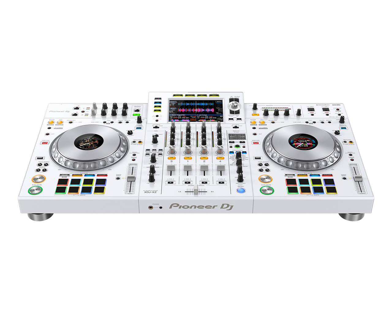 Controlador DJ 4 Canales Profesional Para Serato Pioneer XDJ XZ Blanco