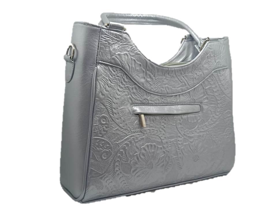 Bolsa Marina Plata / Camila Puff