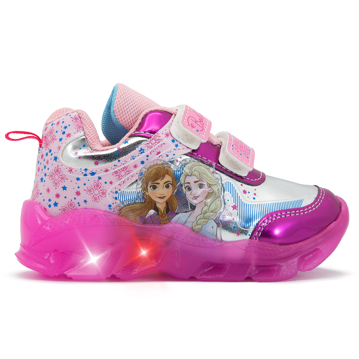 Tenis Luces Niña Elsa Frozen Disney Original Fiusha 14-21 