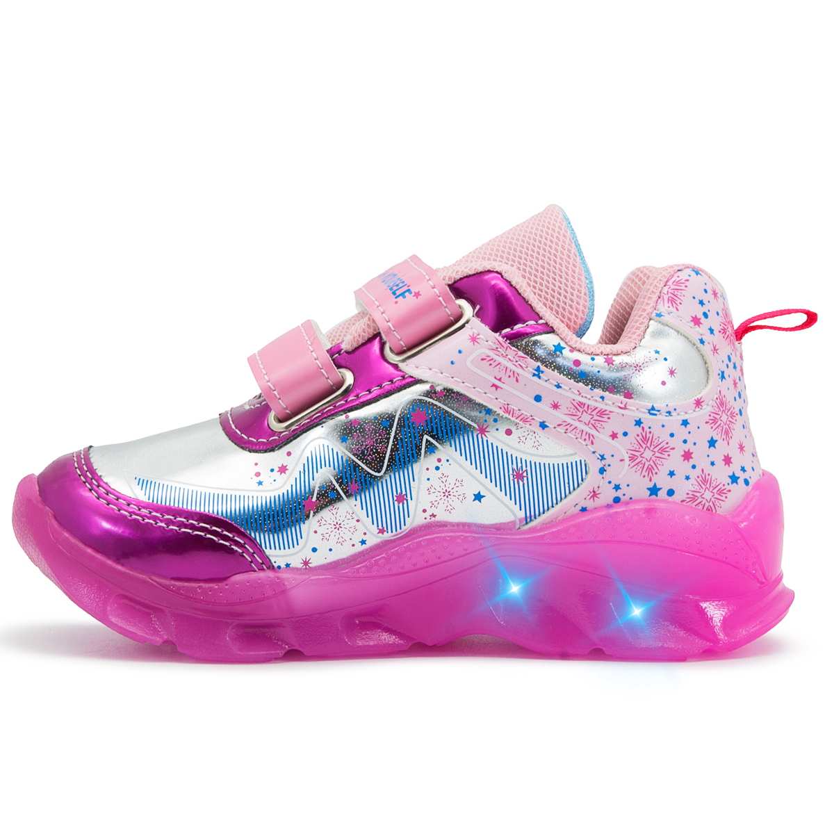 Tenis Luces Niña Elsa Frozen Disney Original Fiusha 14-21 