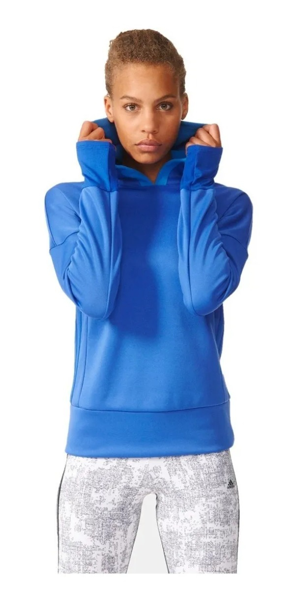 Sudadera Adidas Mujer Azul Response Astro Running Ax6591
