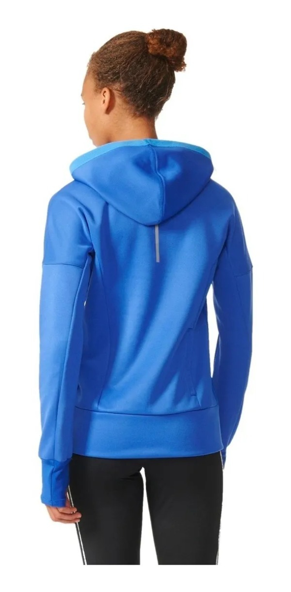 Sudadera Adidas Mujer Azul Response Astro Running Ax6591