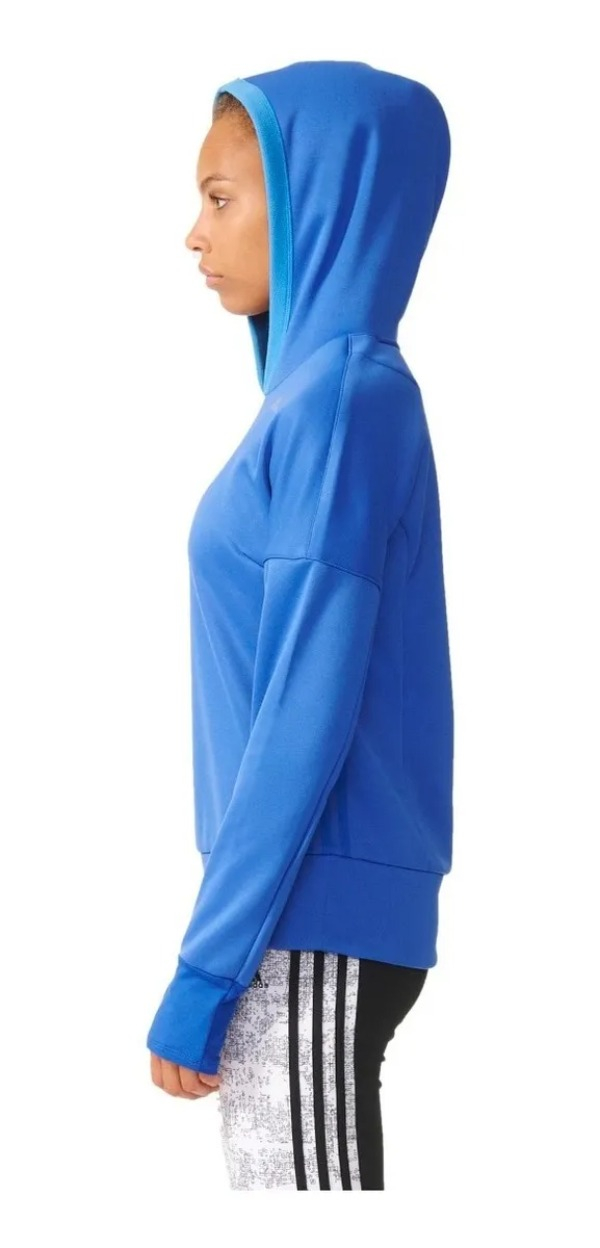Sudadera Adidas Mujer Azul Response Astro Running Ax6591