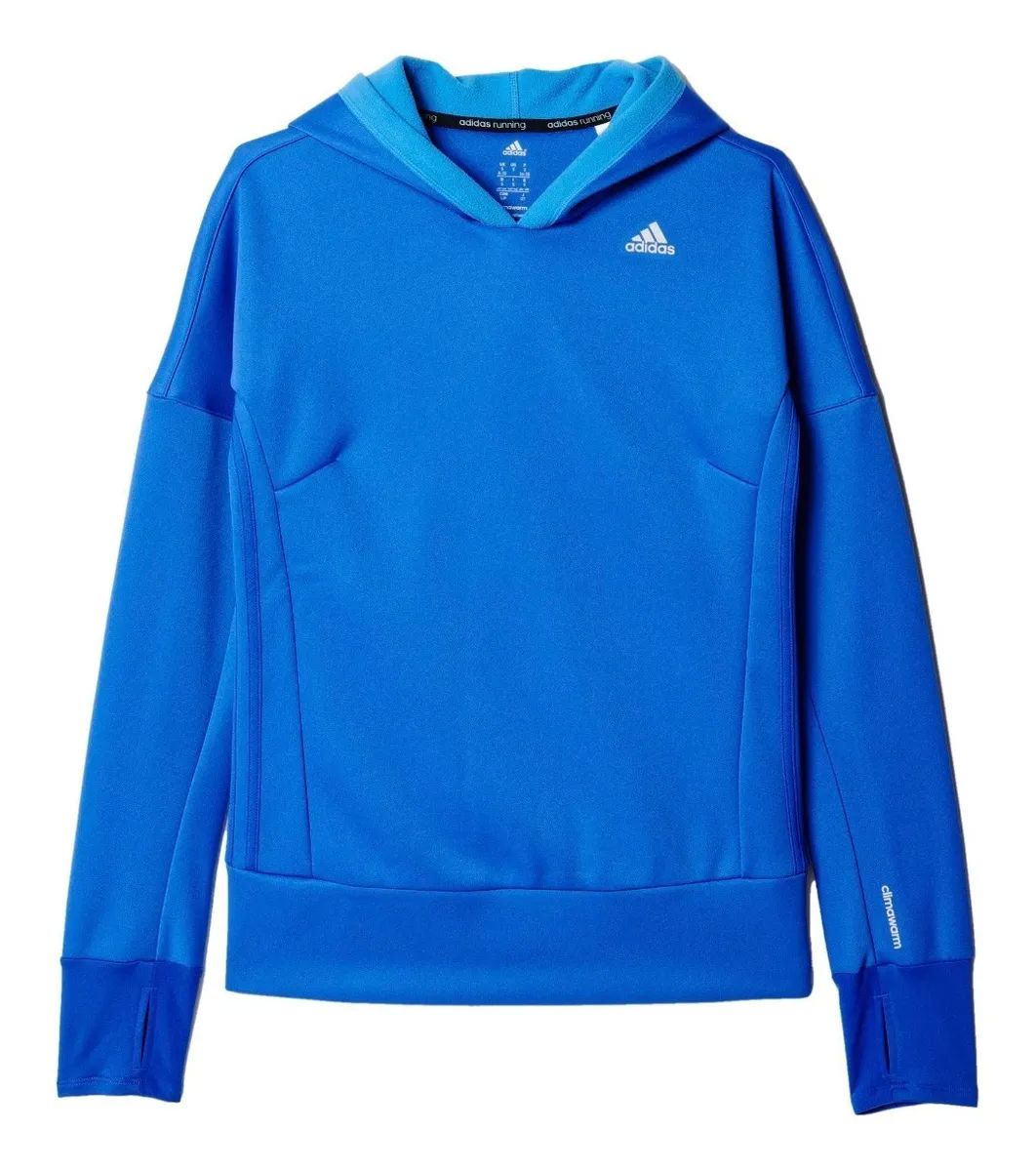 Sudadera Adidas Mujer Azul Response Astro Running Ax6591