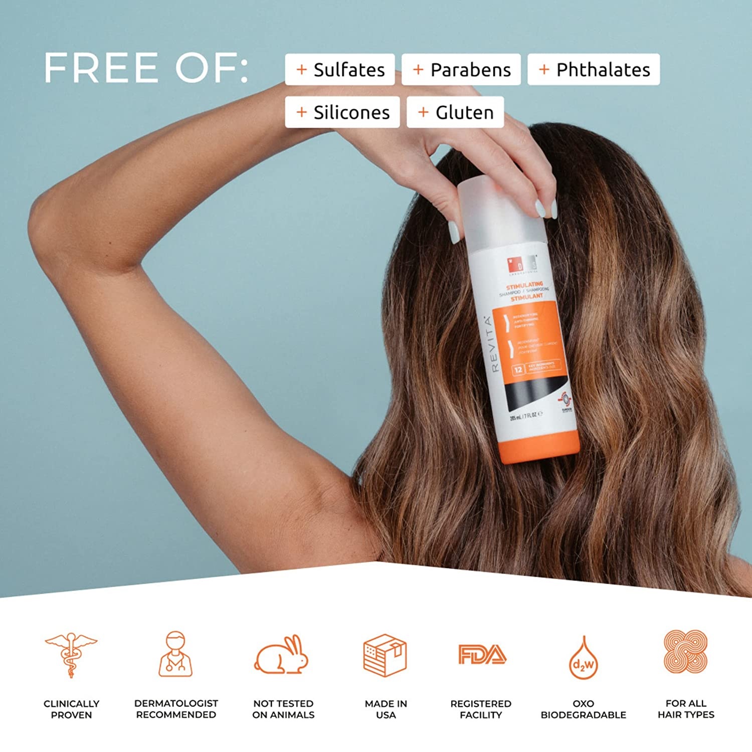 Revita Shampoo Anticaída Y Estimulante Folicular DS Laboratories 925ML