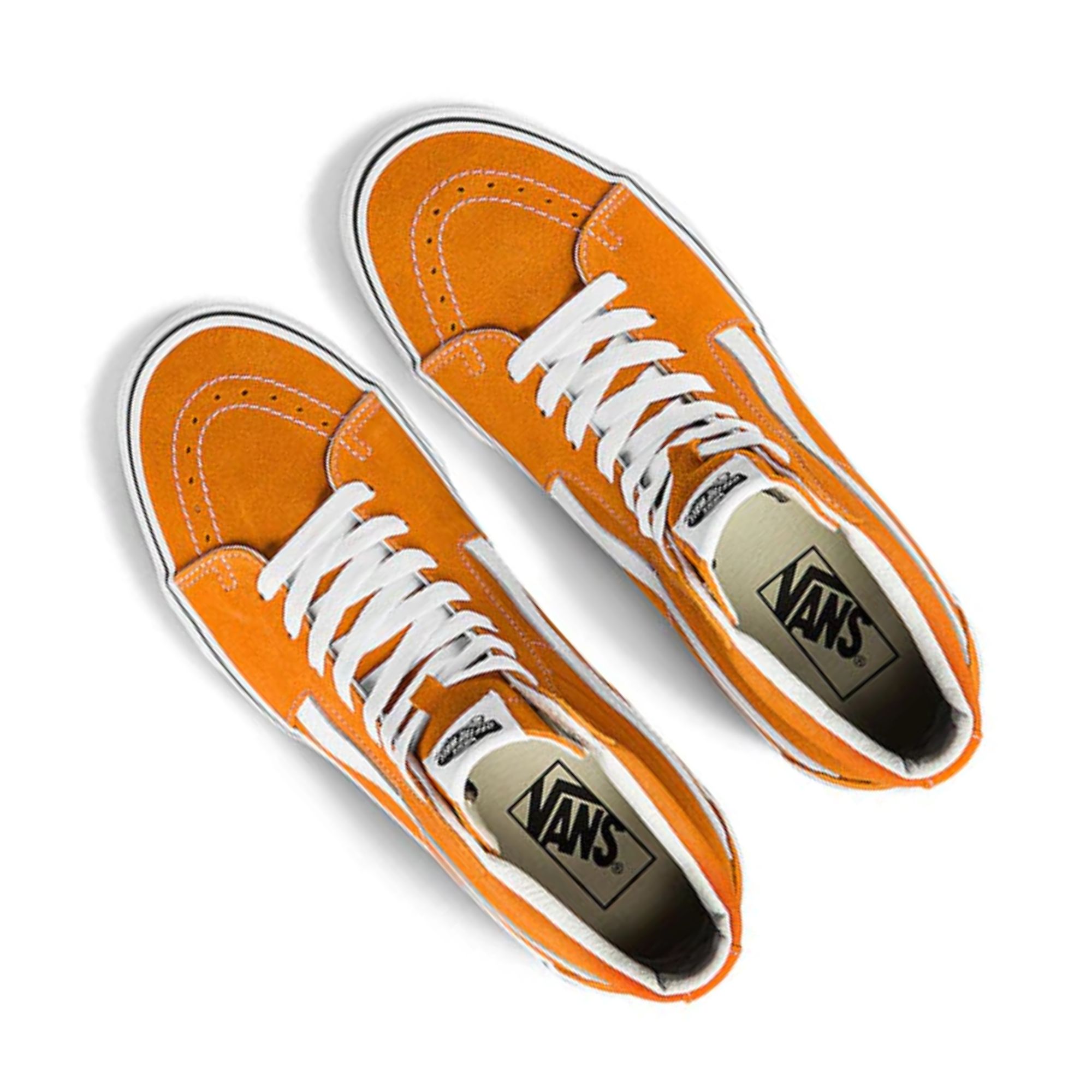 Tenis Vans Old Skool SK8 Hi Desert Sun Naranja Dama Originales 5KRH8ED