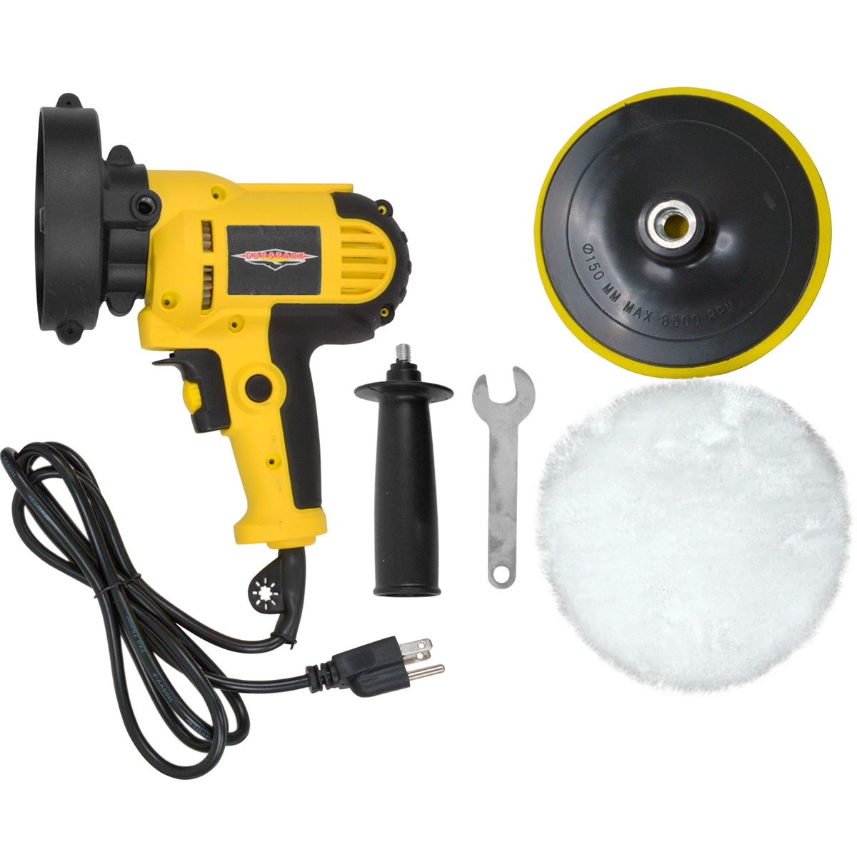 Pulidora Lijadora Electrica Rotativa 4500 Rpm 5 Pulgadas Coche Gutstark