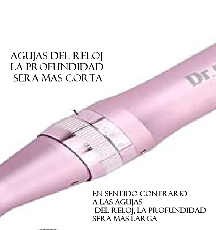 Dermapen Microagujas Con 2 Cartuchos de 12 agujas Profesional Inalámbrico Eléctrico Ultima M7 Derma Pen Kit de Herramientas Antienvejecimiento el Cuidado de la Piel