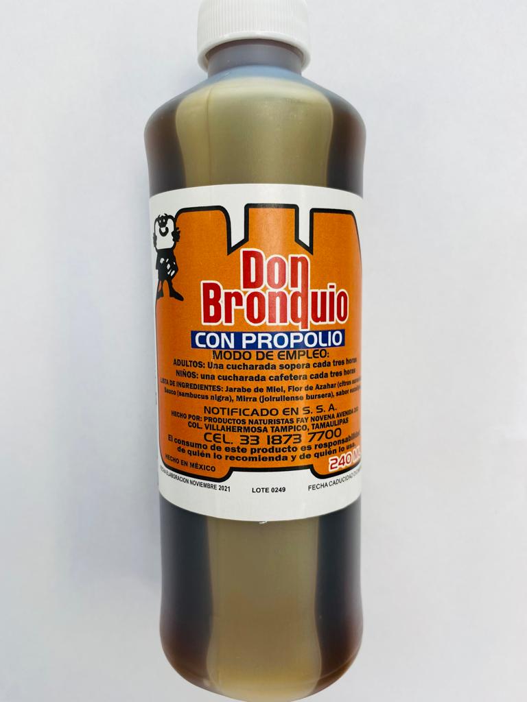 Jarabe Don Bronquio 3 Piezas