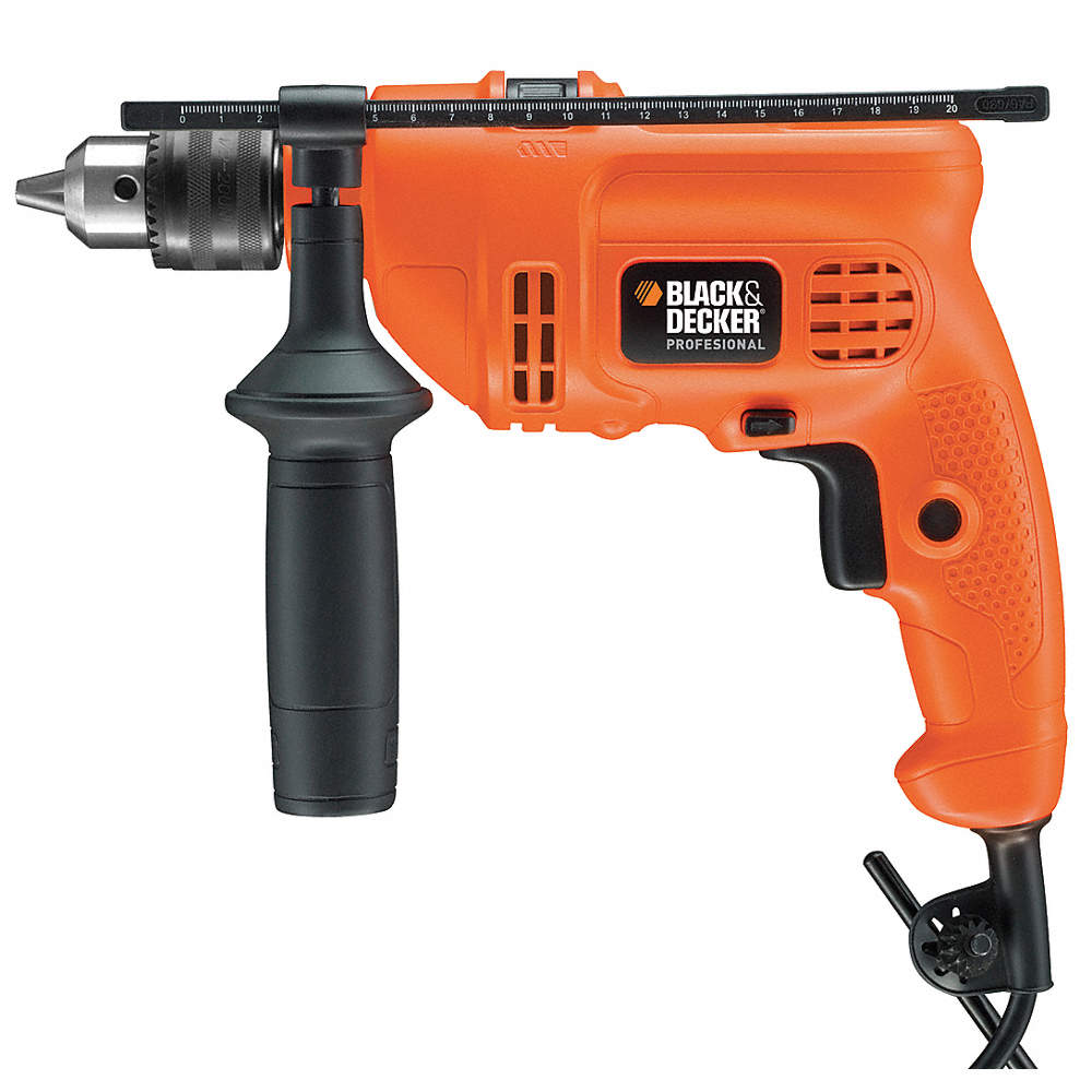 Taladro Percutor 1/2" PROFESIONAL 550W, BLACK & DECKER modelo: TM550 - B3