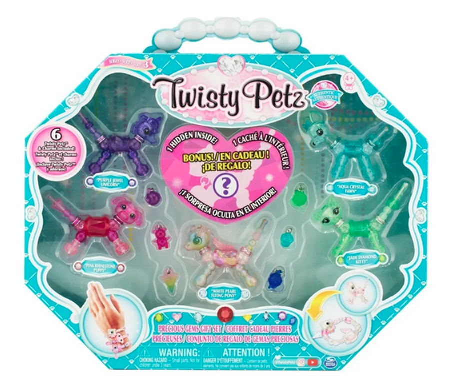 Pulseras Twisty Petz Spin Master 5 Piezas Visbles y 1 Sorpresa