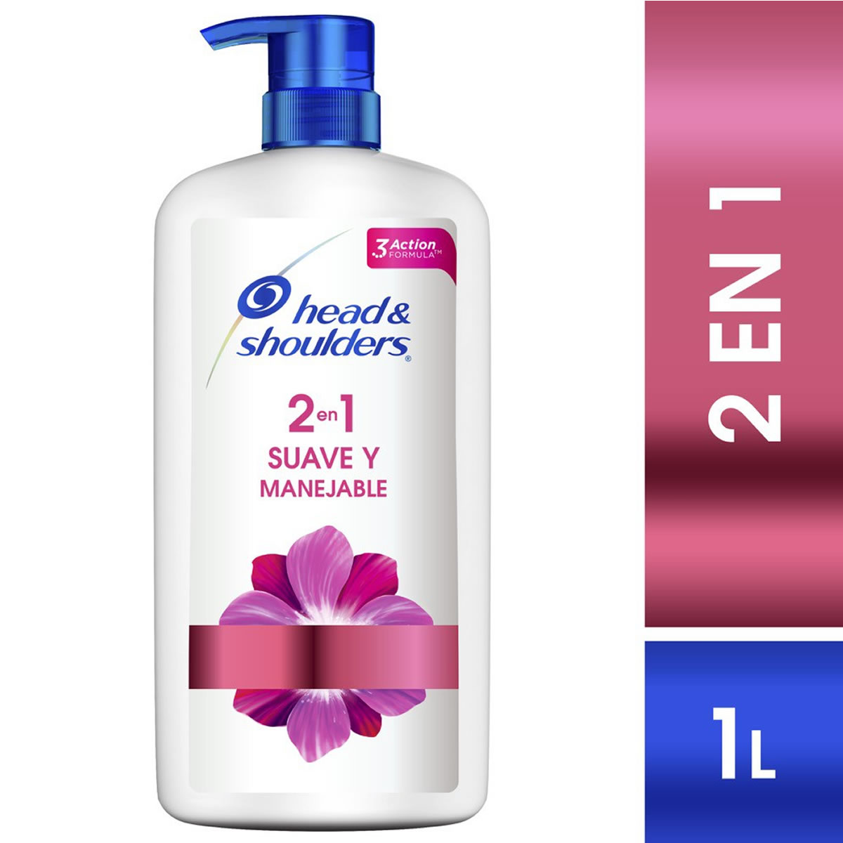 Shampoo 2en1 Suave Manejable 1 l Head & Shoulders 64915 SMS