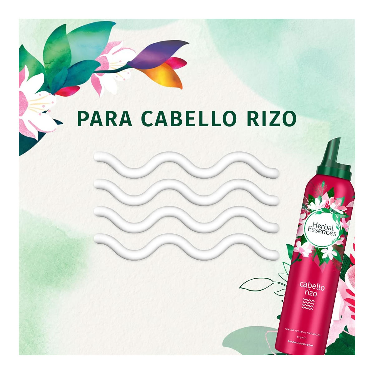 Mousse Cabello Rizo 4 Pz 200 g Herbal Essences 980027117 SMS