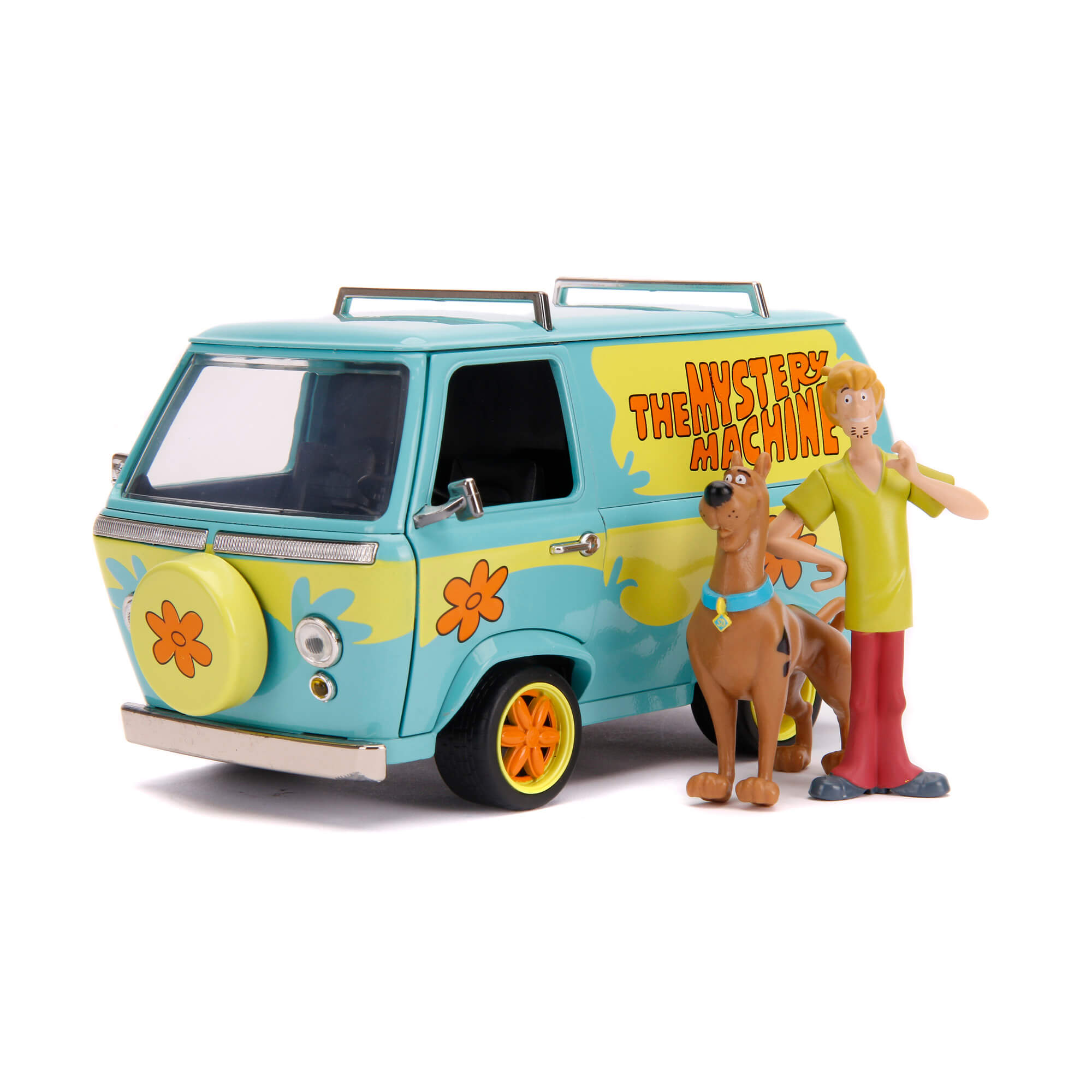 Mystery Machine con Figuras de Shaggy & Scooby Doo Hollywood Rides Jada Toys Escala 1:24