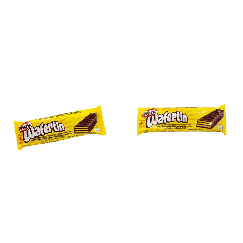 Chocolate Mini Wafertin De La Rosa 50pzs