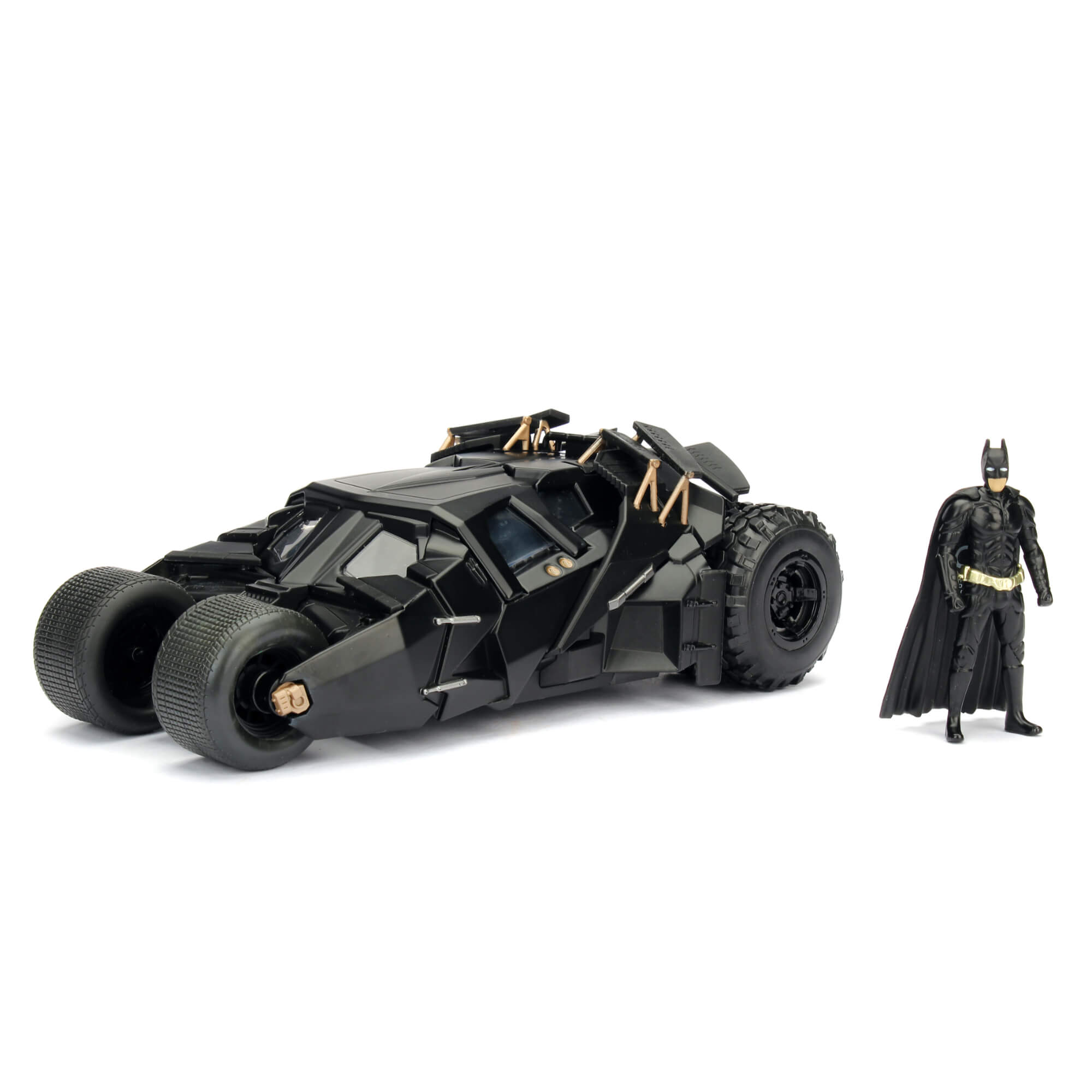 Batimovil Dark Knight con Figura de Batman Tumbler DC Comics Jada Toys Escala 1:24