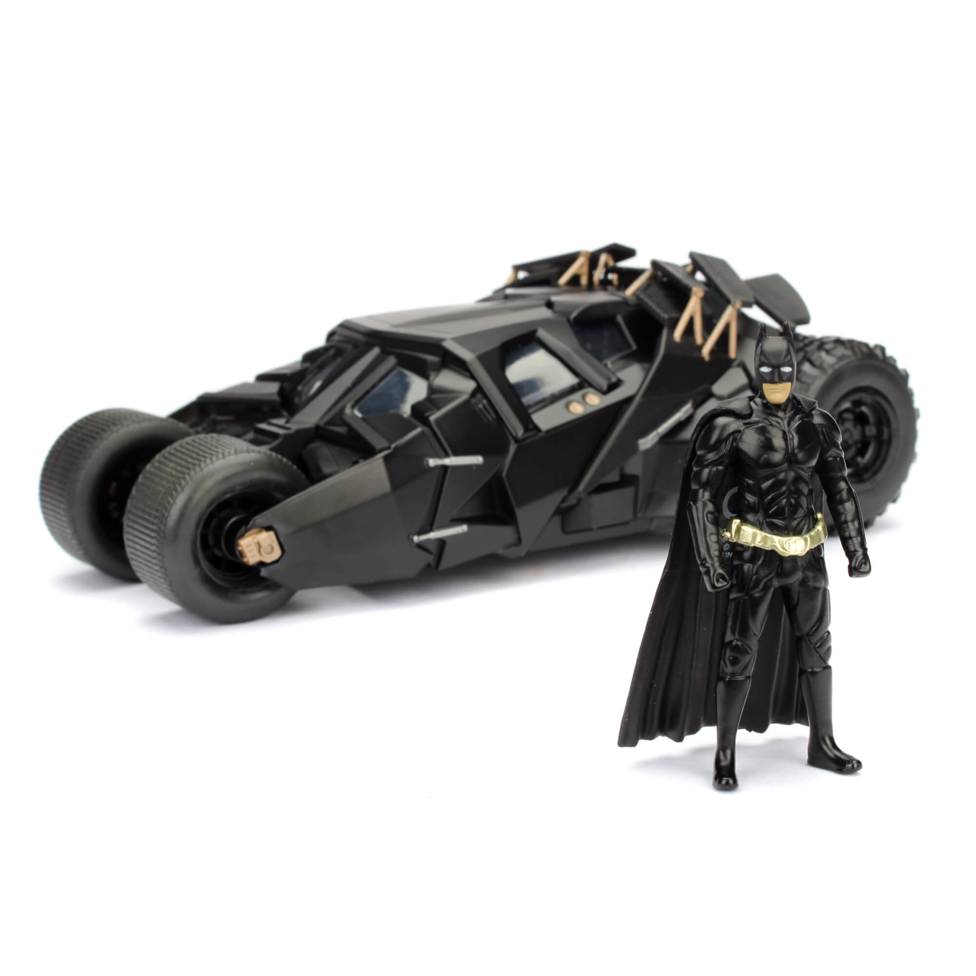 Batimovil Dark Knight con Figura de Batman Tumbler DC Comics Jada Toys Escala 1:24