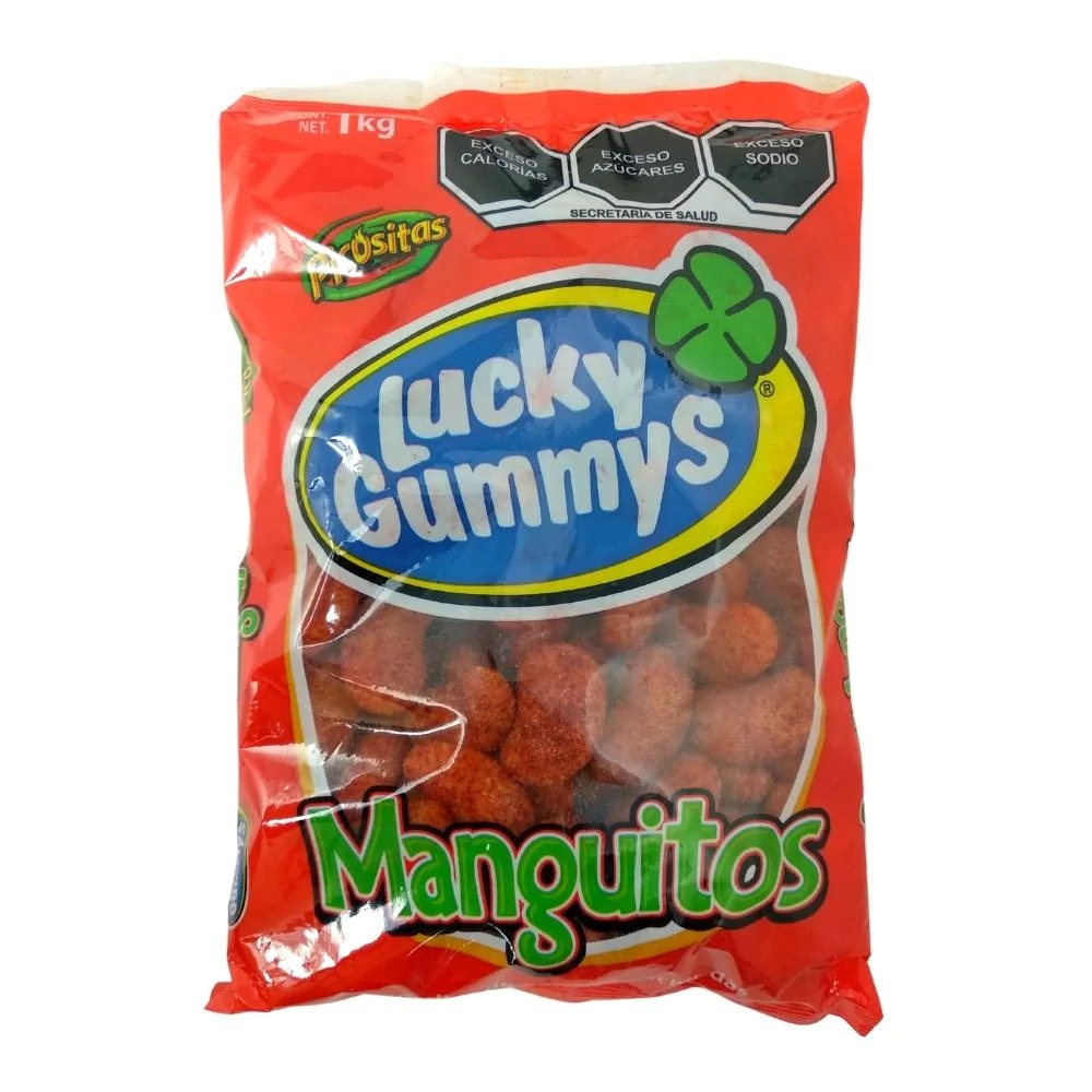 Lucky Gummys Gomitas Manguito Mangusano Mango y chile