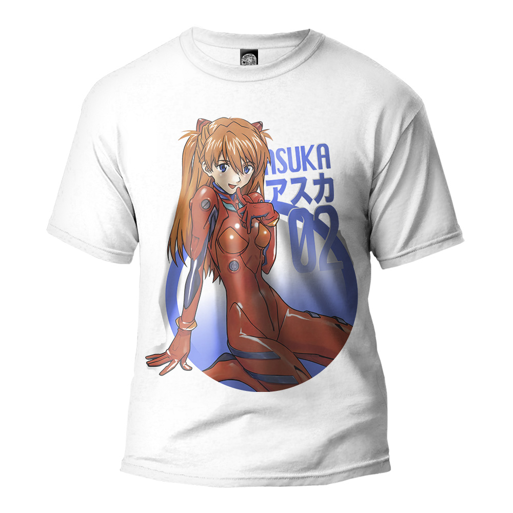 Playera Evangelion Asuka 2 Langley Rei Nerv