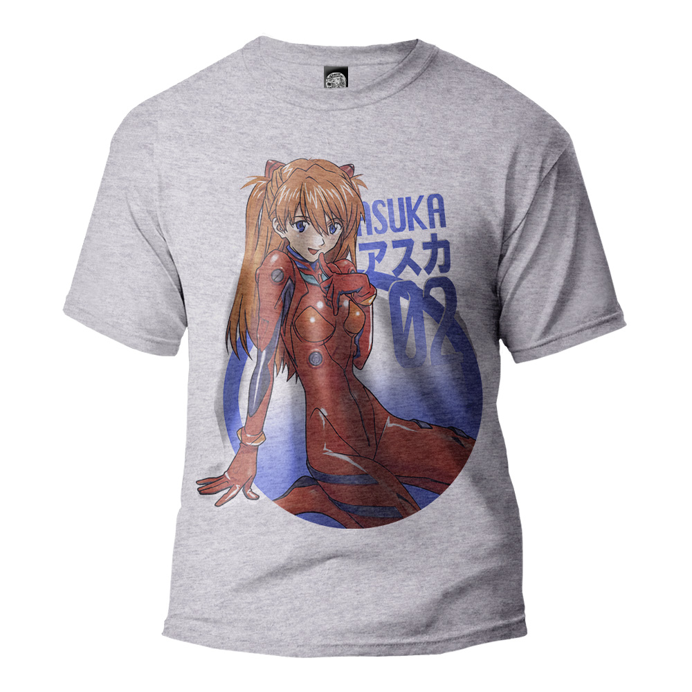 Playera Evangelion Asuka 2 Langley Rei Nerv