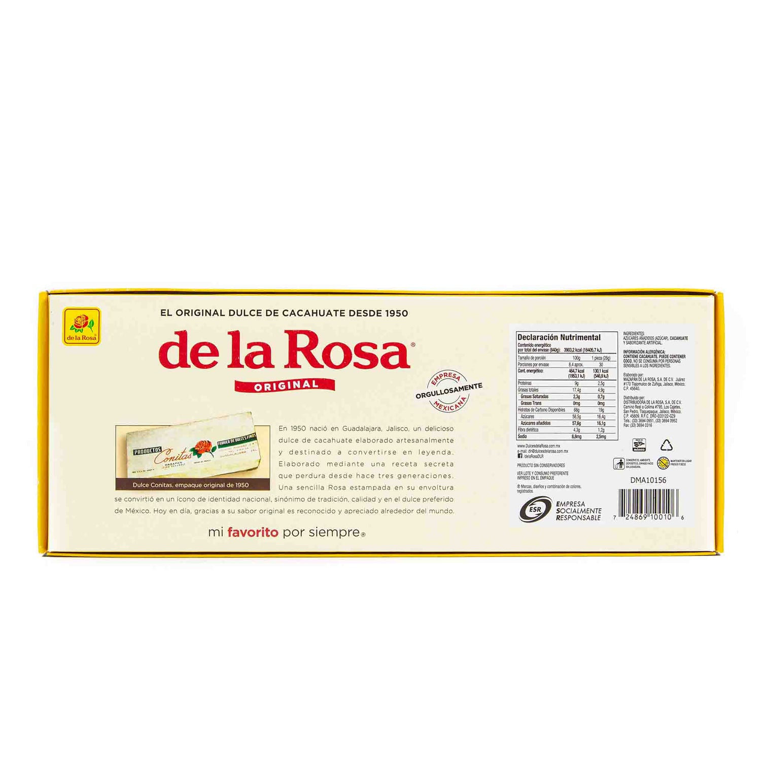 Caja Mazapán Caja con 30 piezas 28g c/u Envío Express