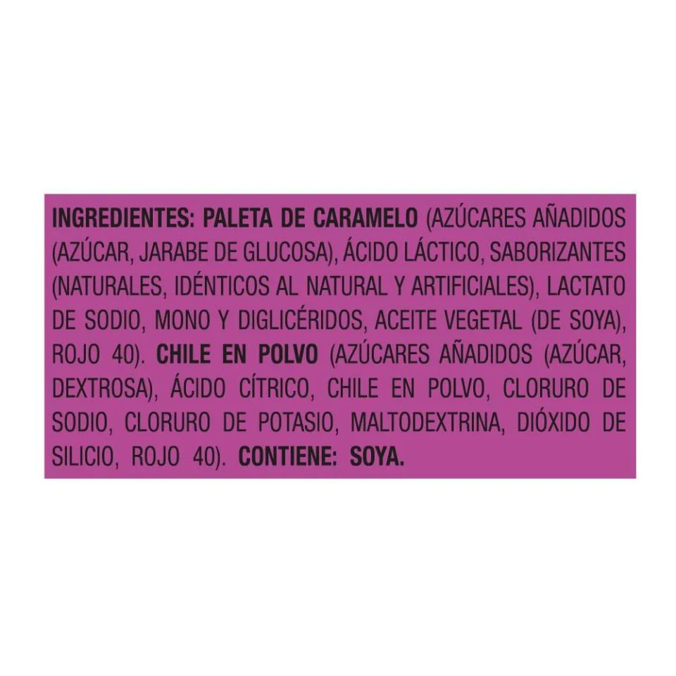 Lucas Muecas Chamoy Chile en Polvo Caja con 10 piezas