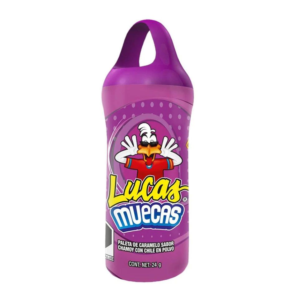 Lucas Muecas Chamoy Chile en Polvo Caja con 10 piezas