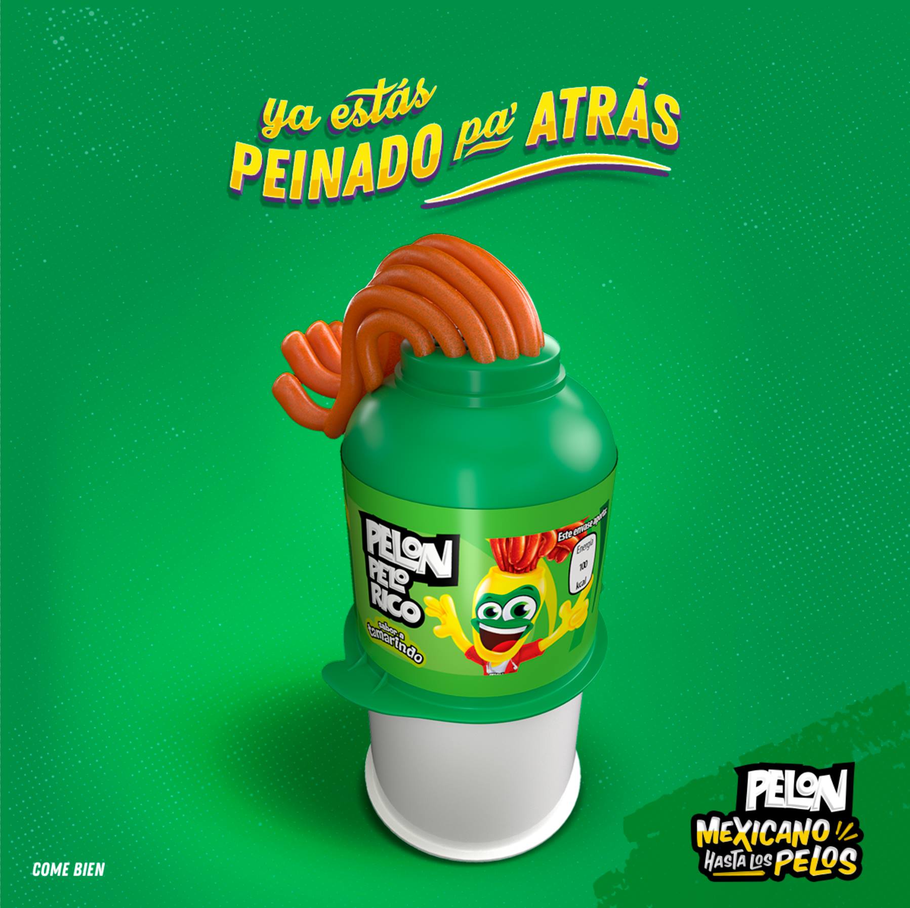 Caja 12 piezas Pelón Pelo Rico Tamarindo Natural Tradicional