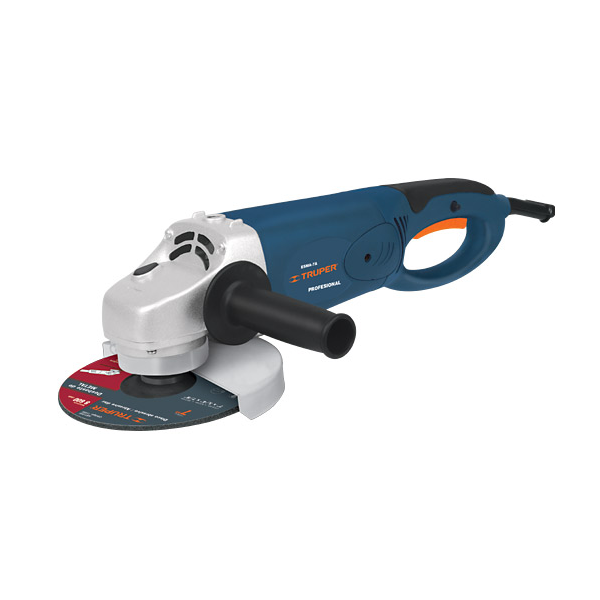 Esmeriladora Angular 7", 6500 rpm, 2200W, TRUPER modelo: ESMA - 7A