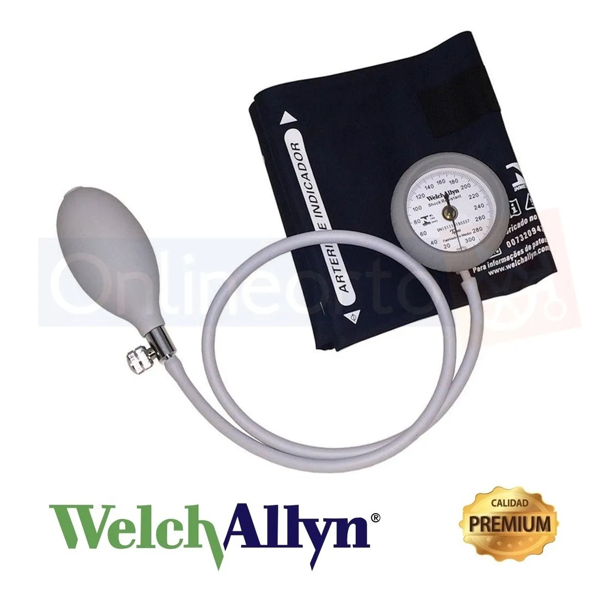 Baumanometro Esfigmo Aneroide Durashock S Bronce Welch Allyn