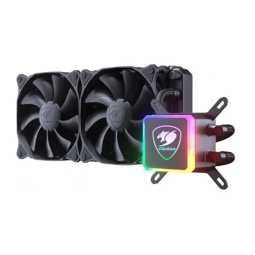 Enfriamiento Liquido Cougar Aio Aqua 240 Rgb Intel Y Amd