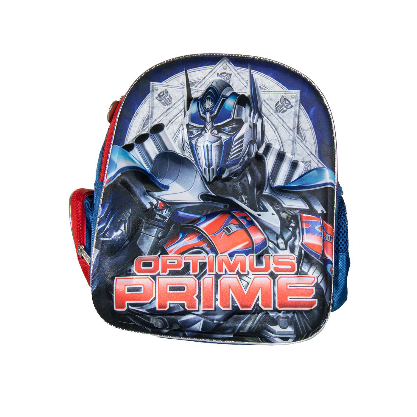 Mochila Ruz Niño Hasbro Transformers Optimus Prime Azul Escolar 121235