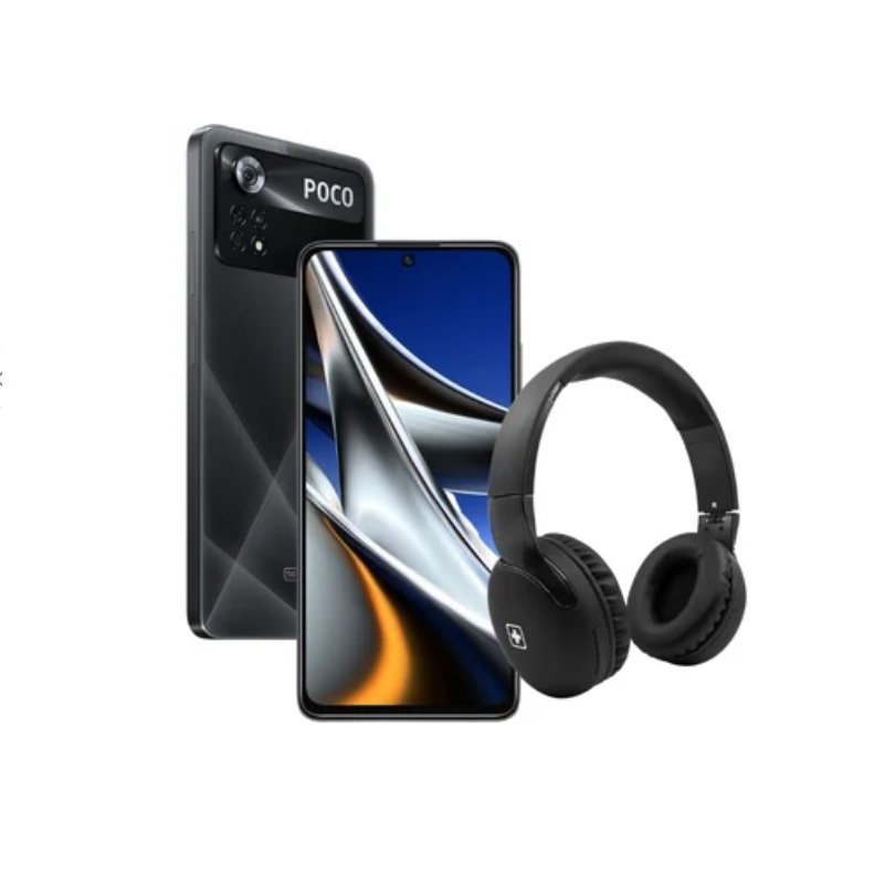 Celular Xiaomi Poco X4 PRO 5G Dual SIM 256GB Ram 8GB + Audifonos