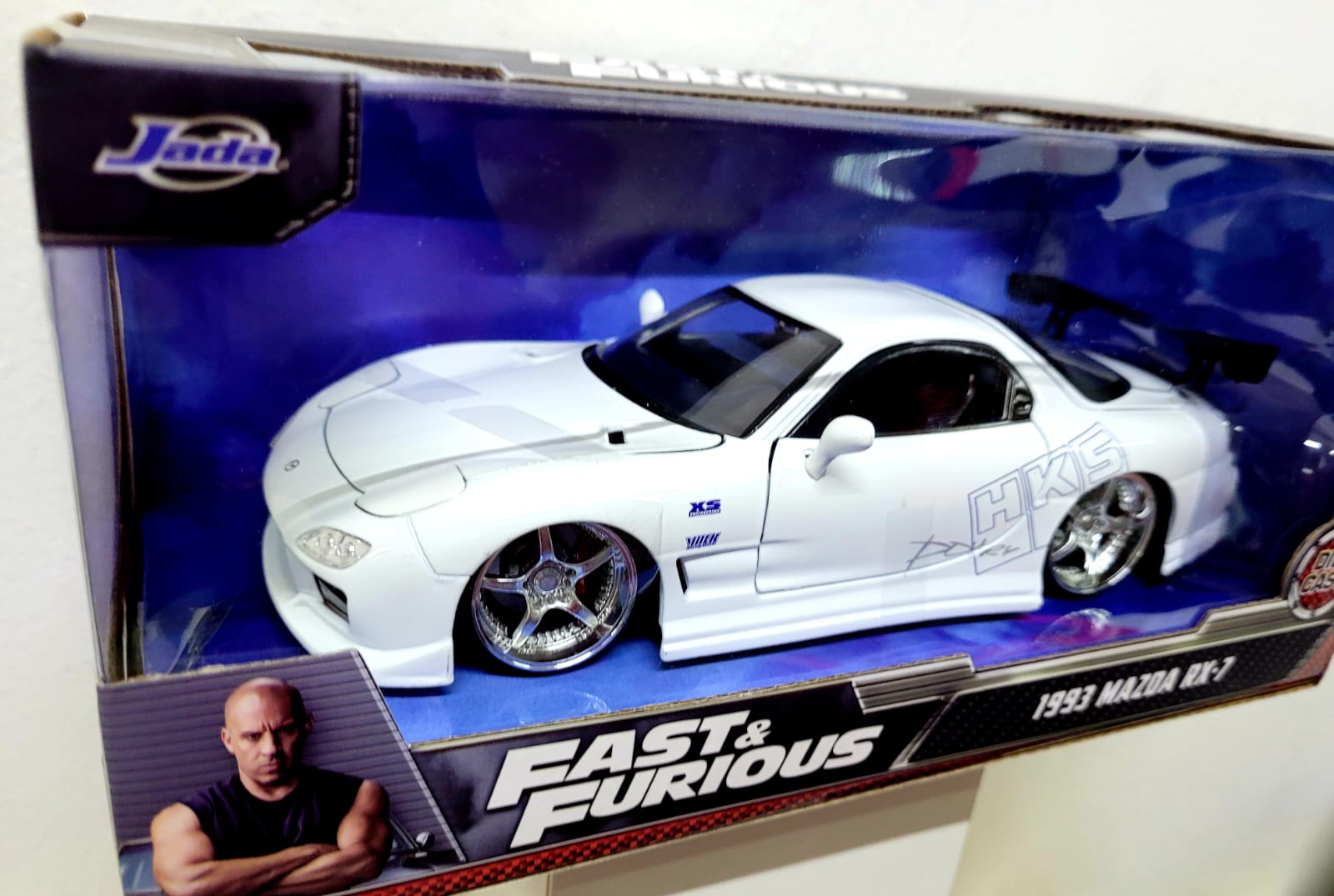 1993 Mazda RX-7 Rápido Y Furioso 1:24 Jada Colección