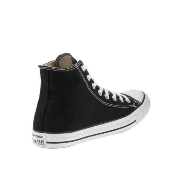Tenis CONVERSE Chuck Taylor All Star negro-blanco de Bota Unisex M9160C.