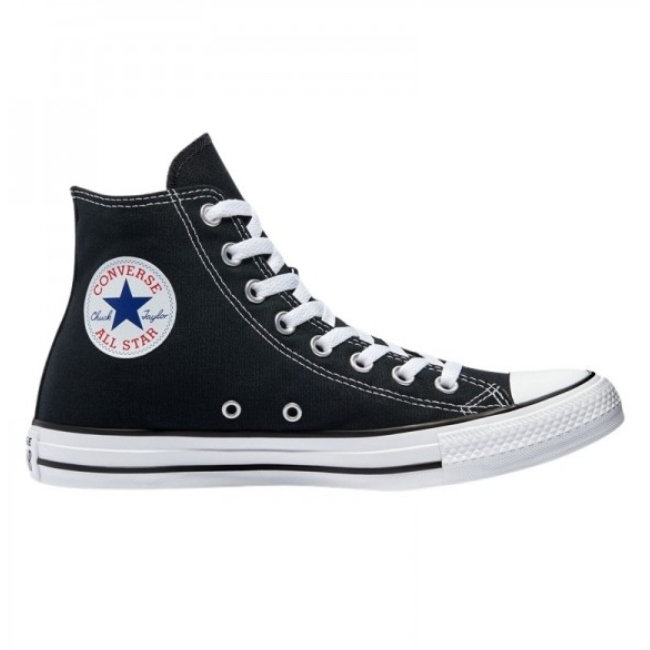Tenis CONVERSE Chuck Taylor All Star negro-blanco de Bota Unisex M9160C.