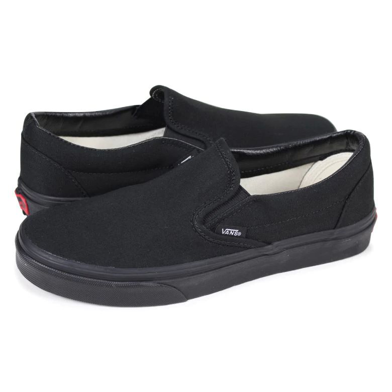 Tenis VANS Classic Slip-on negros unisex VN000EYEBKA original