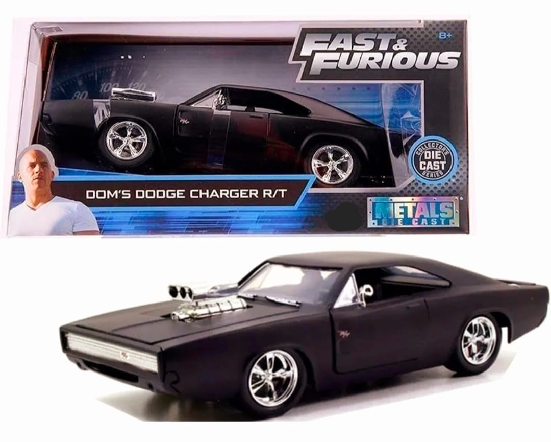 Dom Charger R/T Rápido Y Furioso 1:24 Jada Colección 