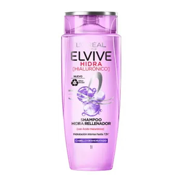 Shampoo Elvive Hidra Hialuronico 1 L L'Oréal 980040322 SMS
