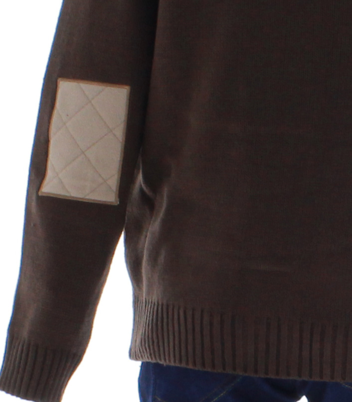 Sueter Niño Tejido Cafe 2640 1 a 16 Años