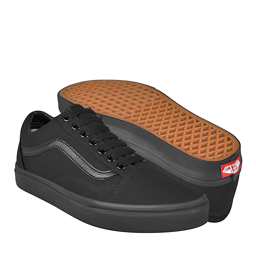 Tenis VANS Old skool  para dama negro VN000D3HBKA originales