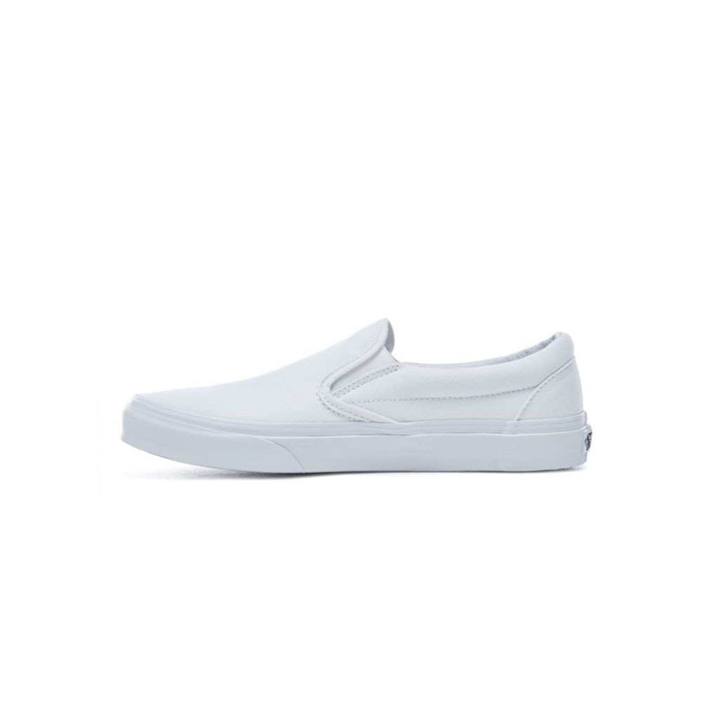Tenis Vans Classic Slip-on blancos unisex 0EYEW00 original.
