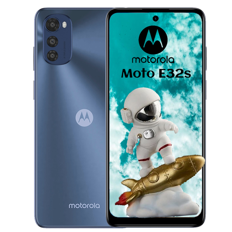 Celuar Motorola Moto E32S Dual sim almacenamiento 32GB Ram 3GB-Gris