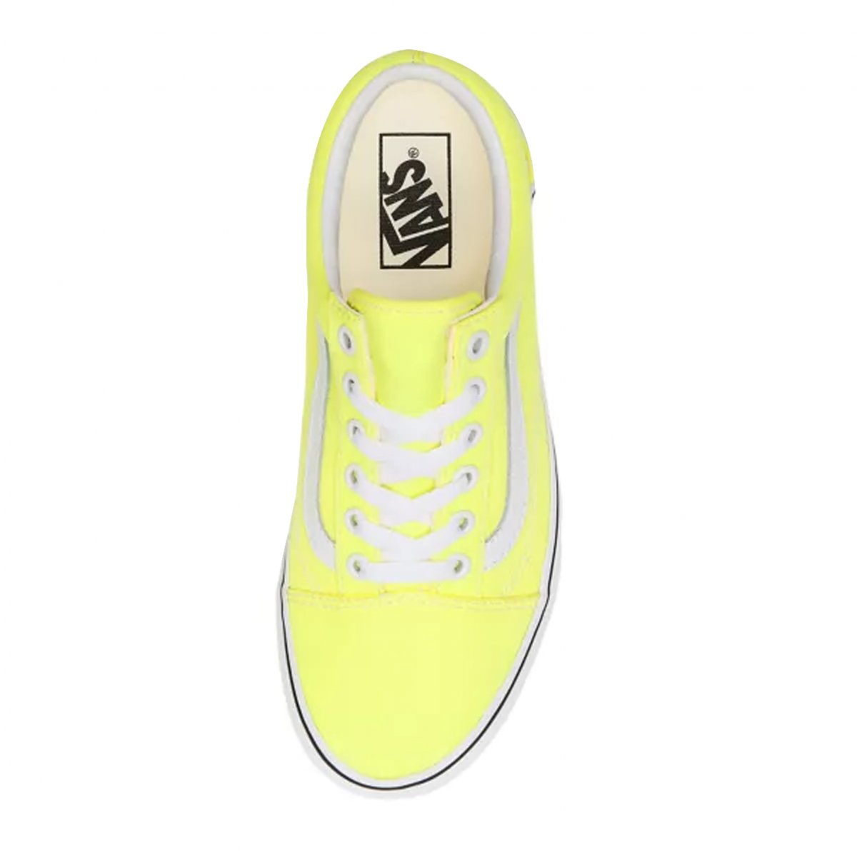 Tenis VANS Old Skool neon amarillo para dama vn0a4u3bwt7 Original