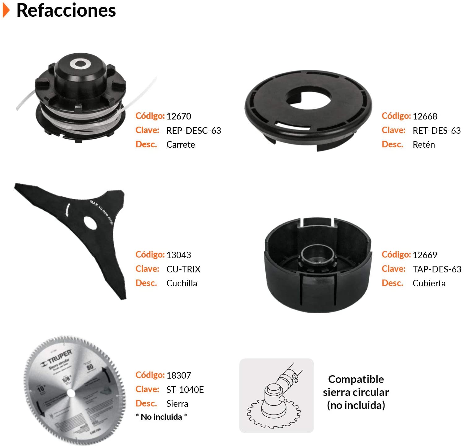 Desmalezadora a Gasolina 3 HP DES-63