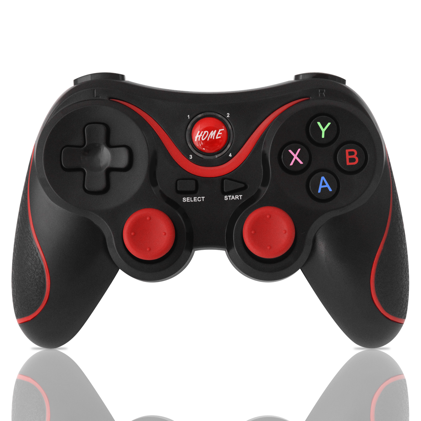 Mando Control Gamepad Archy Joystick Compatible con Android inalámbrico con Bluetooth, Soporte Celular y Agarre cómodo (C8S / X3)