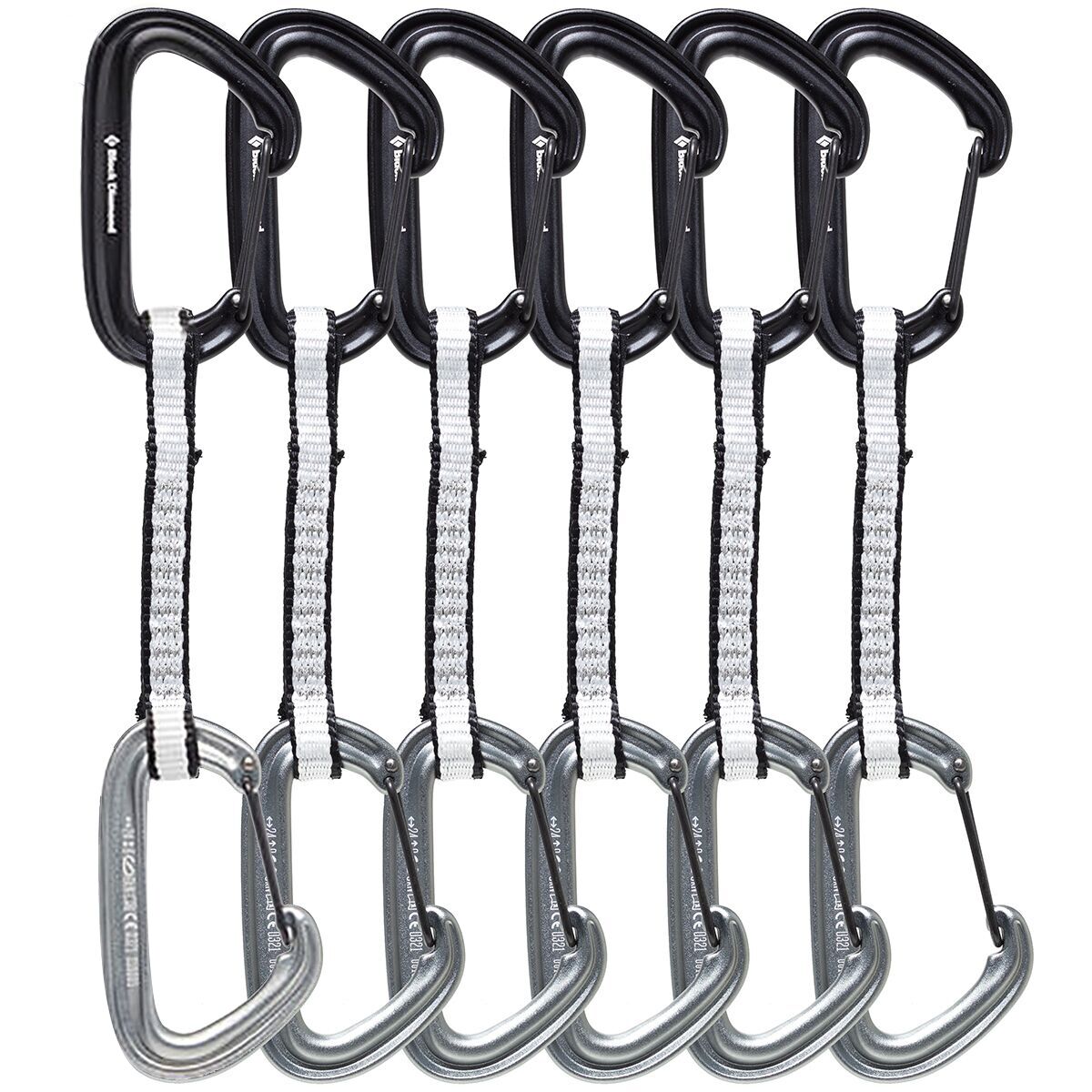 Black Diamond Litewire Quickdraw Quickpack 12cm - Anillas