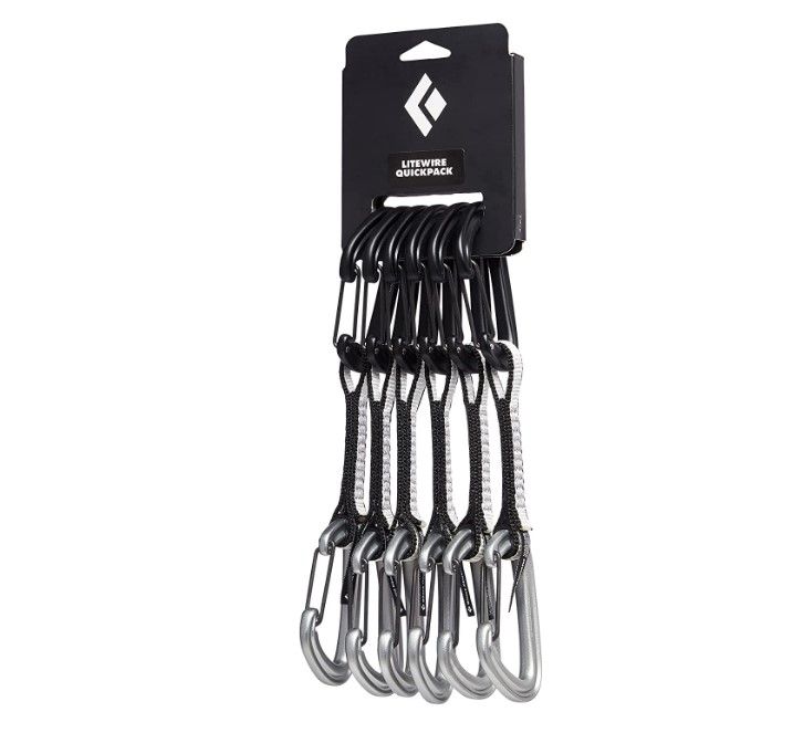 Black Diamond Litewire Quickdraw Quickpack 12cm - Anillas