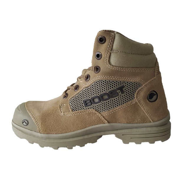 BOTAS DE TRABAJO DE PIEL  BOOST CON CASCO DE ACERO MOD.403GBST